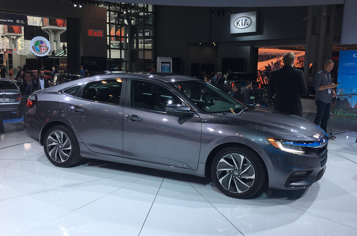 2018 Honda Insight hybrid production car revealed ahead of New York