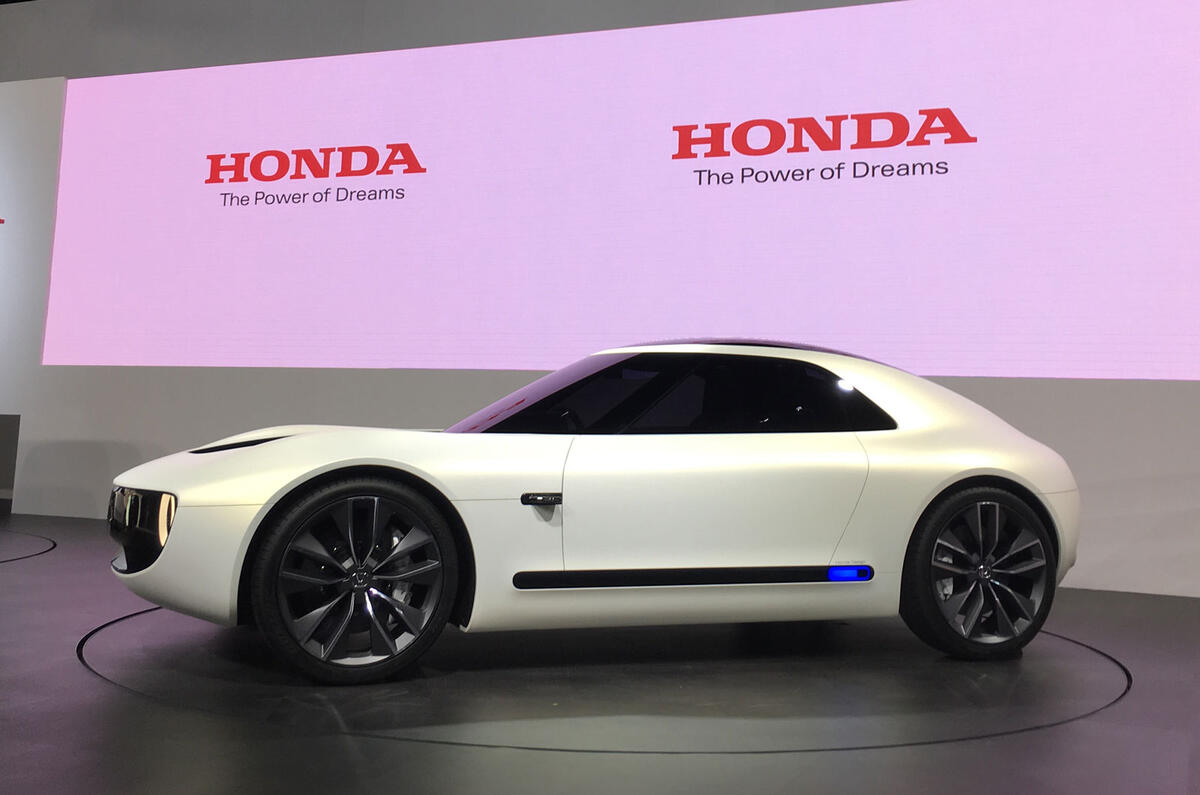 Honda Sports Ev Shows Intent For Future Electric Performance Car