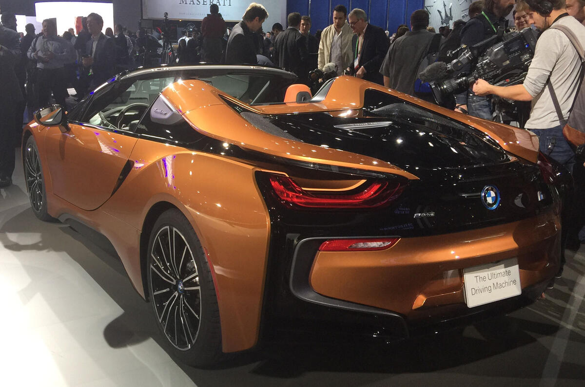 BMW i8 Roadster priced from £124,735 | Autocar