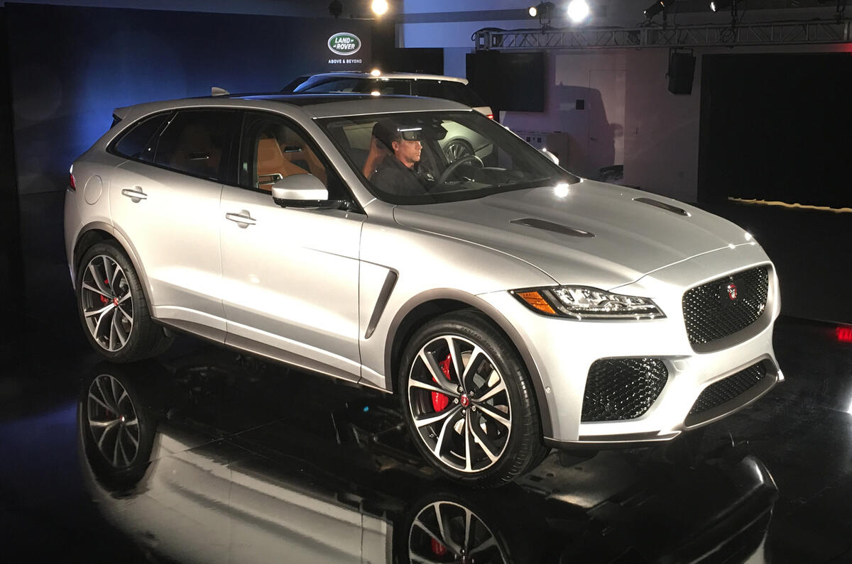 542bhp Jaguar F Pace Svr Squares Up To Porsche Macan Turbo Autocar