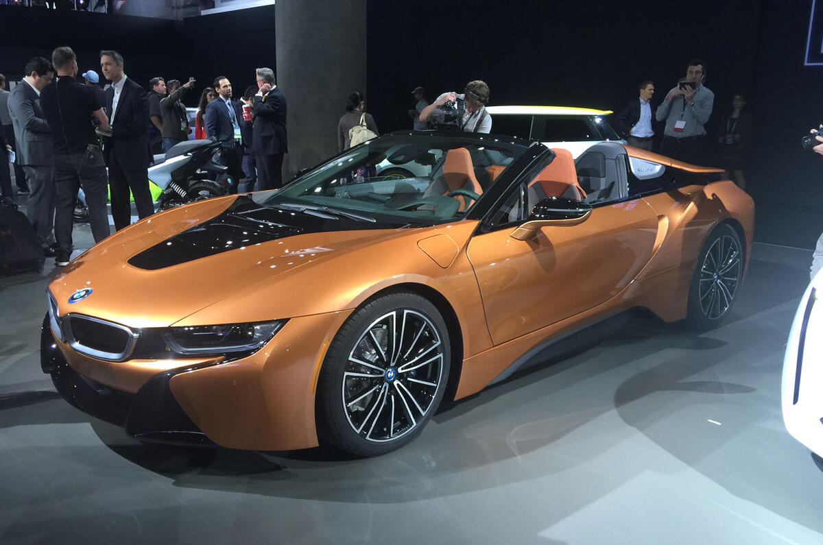 Bmw I8 Roadster Priced From 124 735 Autocar