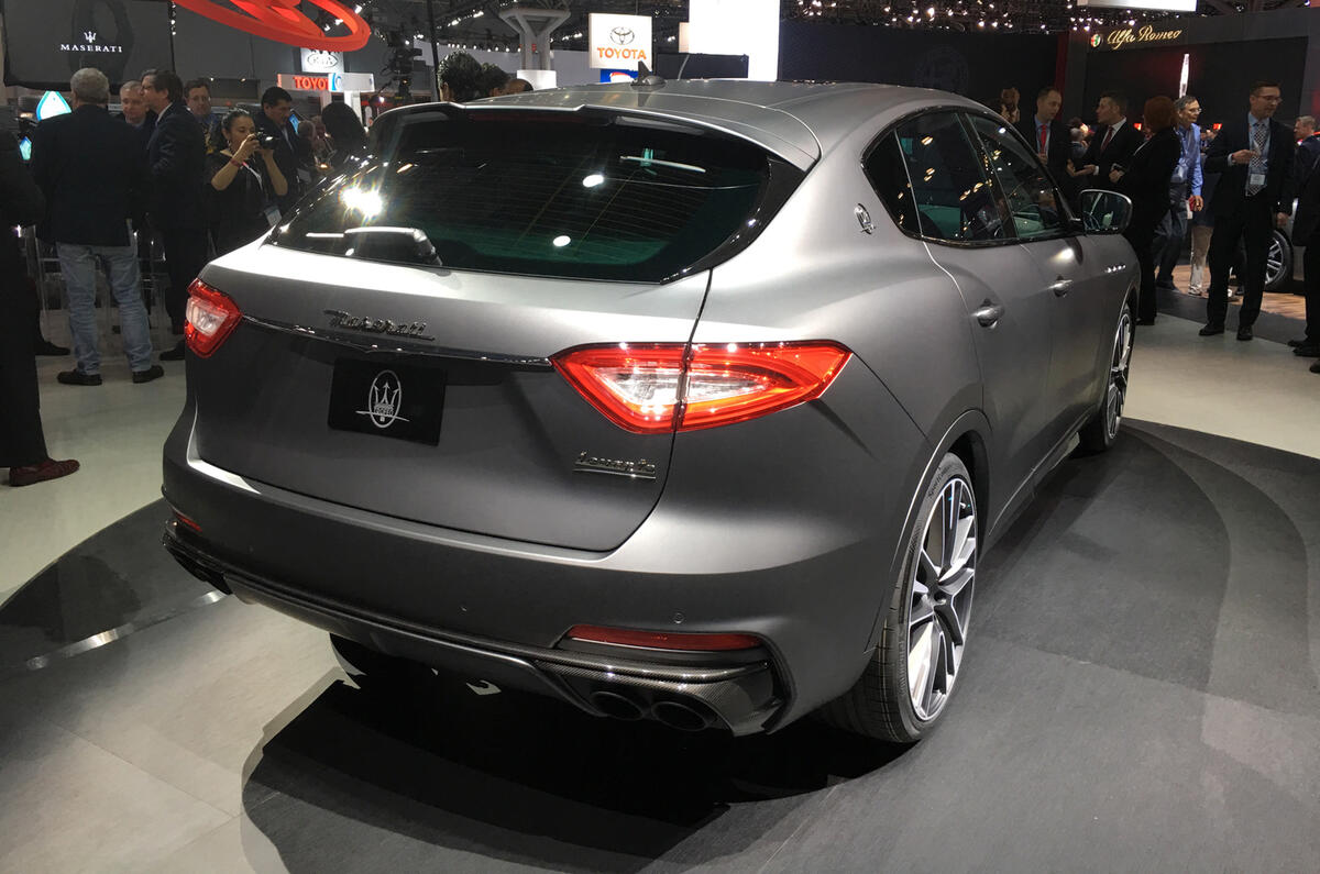 Maserati Levante Trofeo SUV arrives with 582 Ferrari horses