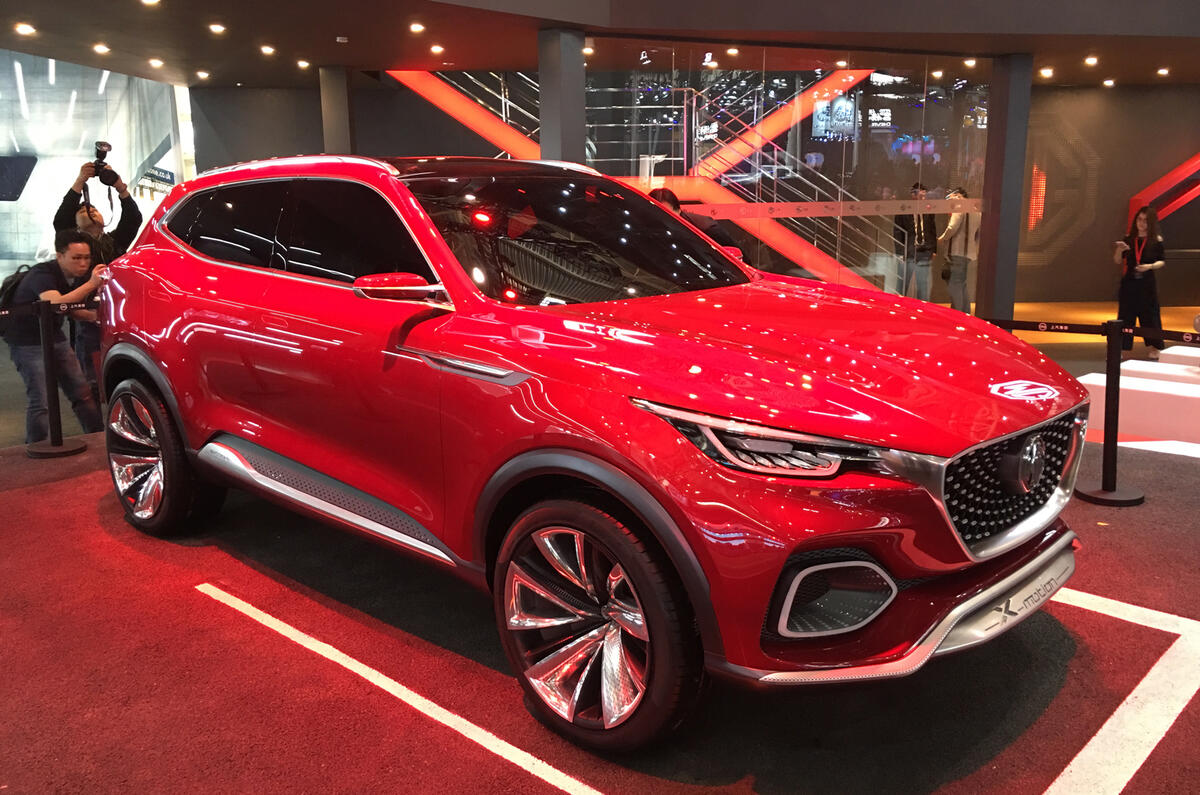 New Mg X Motion Concept Previews 2019 Production Suv Autocar