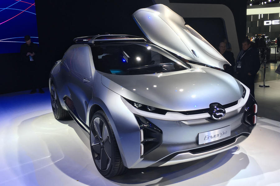 GAC Enverge electric SUV concept revealed ahead of US launch
