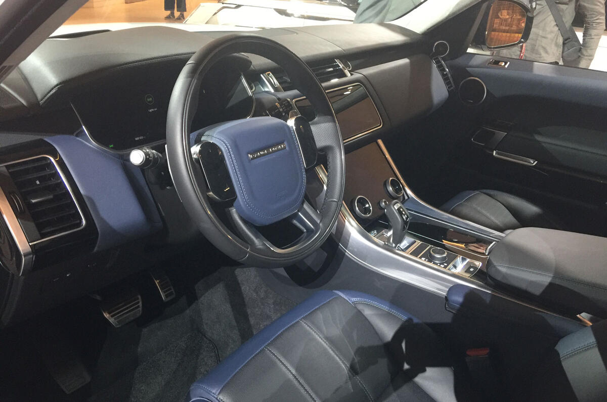 Range Rover Sport Interior >> New Range Rover Sport Arrives At La Motor Show Autocar Range Rover Sport Interior >> New Range Rover Sport Arrives At La Motor Show Autocar
