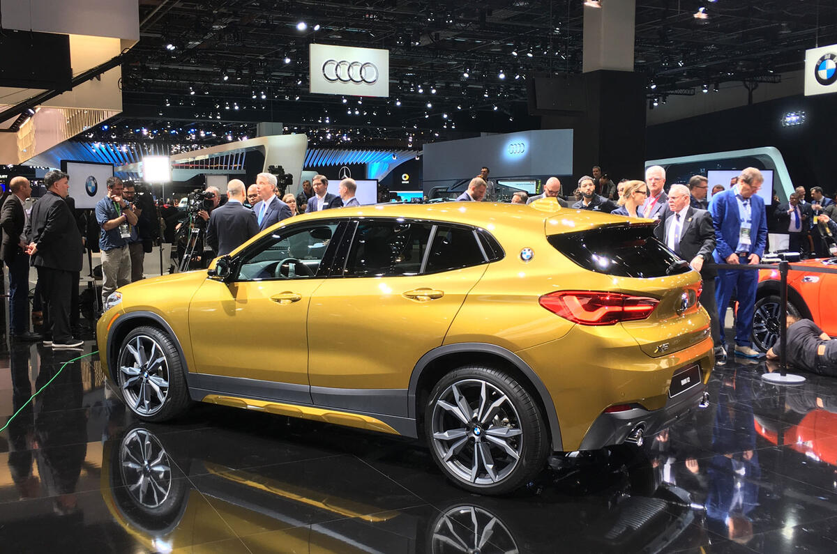 New Bmw X2 Shown In Detroit Ahead Of March Arrival Autocar