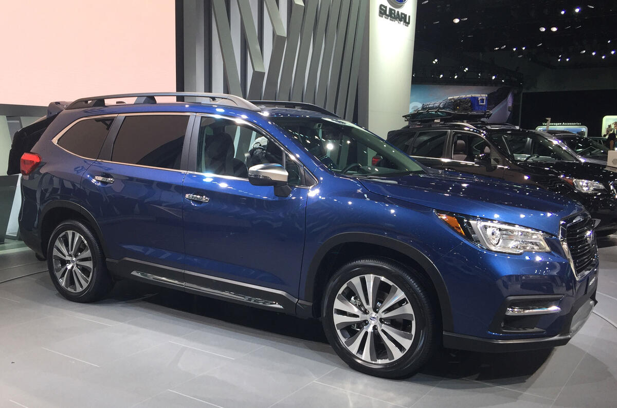 Subaru launches new Ascent large SUV for US market Autocar