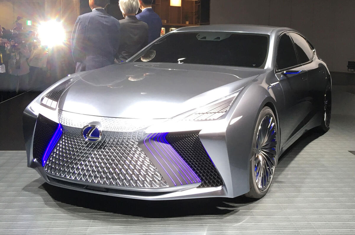 Lexus Ls Concept Illustrates Autonomous Tech Due In 2020