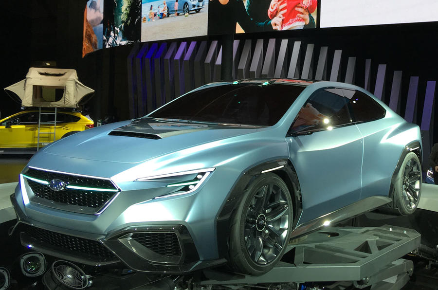 Subaru Viziv Performance concept details next-generation WRX