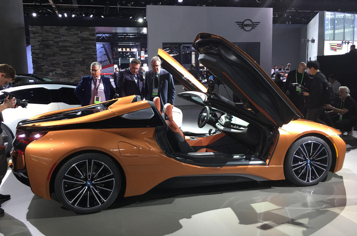 Bmw I8 Roadster Priced From 163 124 735 Autocar