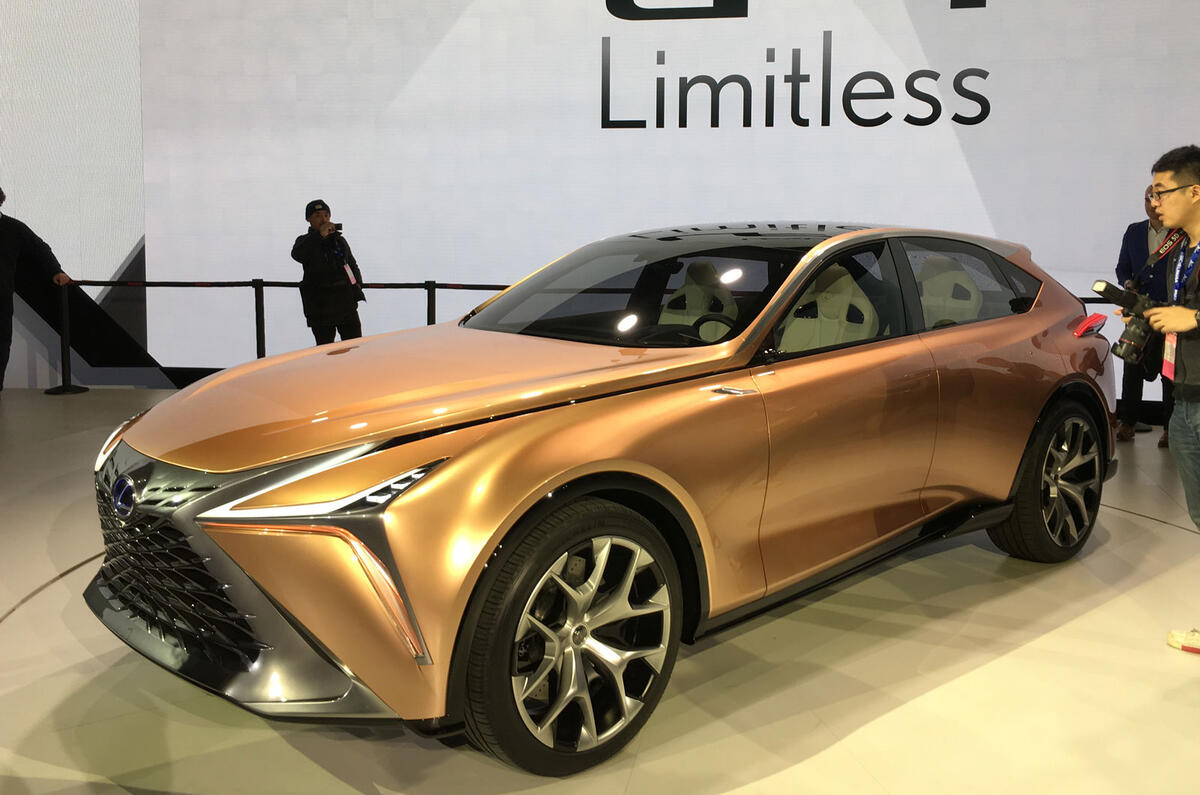 Lexus Lf 1 Limitless Previews Flagship Road Rover Rival Autocar