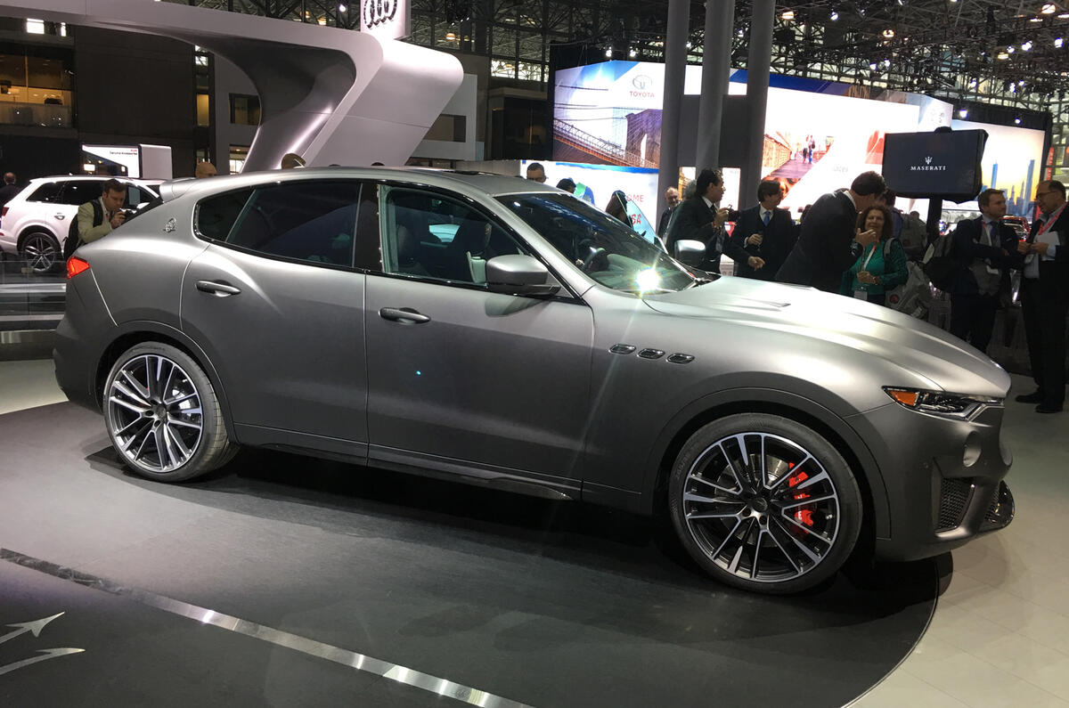 Maserati Levante Trofeo SUV arrives with 582 Ferrari horses