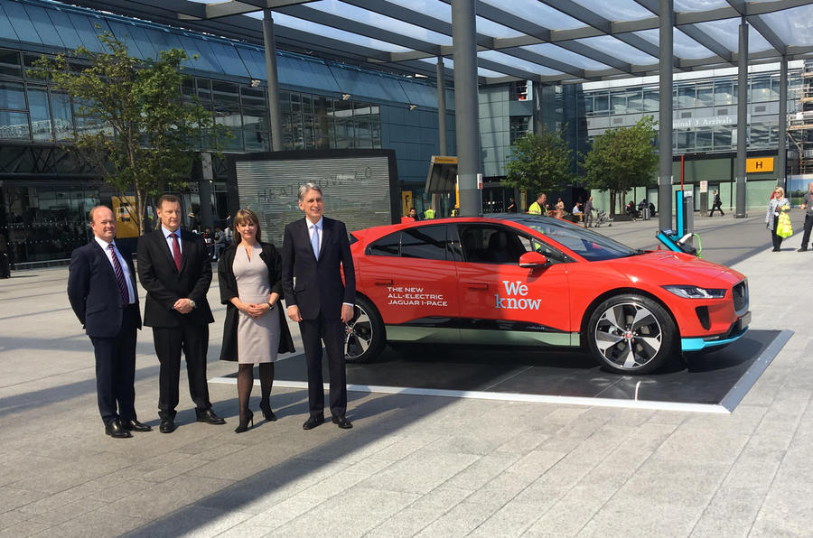Heathrow to use fleet of Jaguar I-Paces in electric chauffeur service