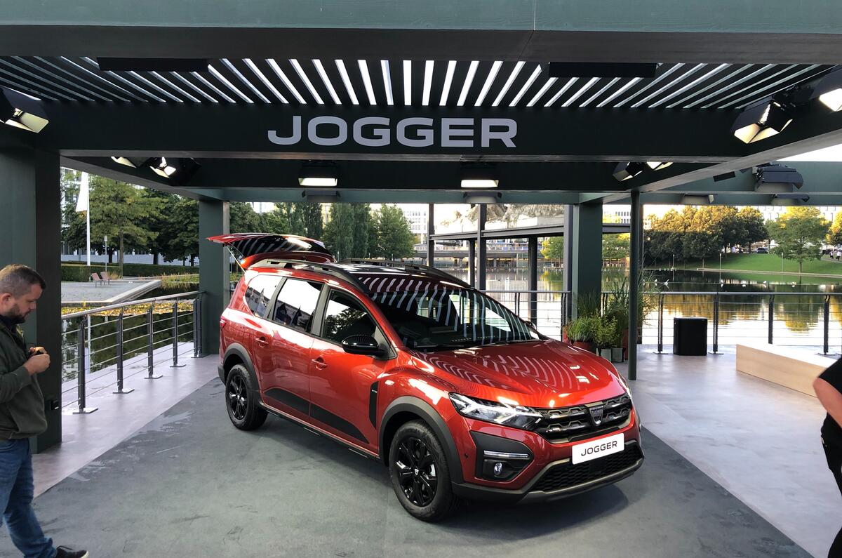 New 2022 Dacia Jogger handed first public showing at Munich | Autocar