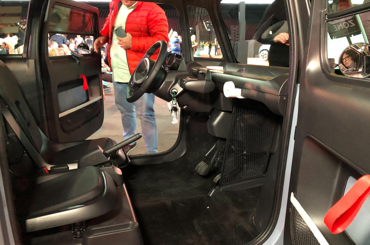 2020 Citroen Ami One reveal - interior