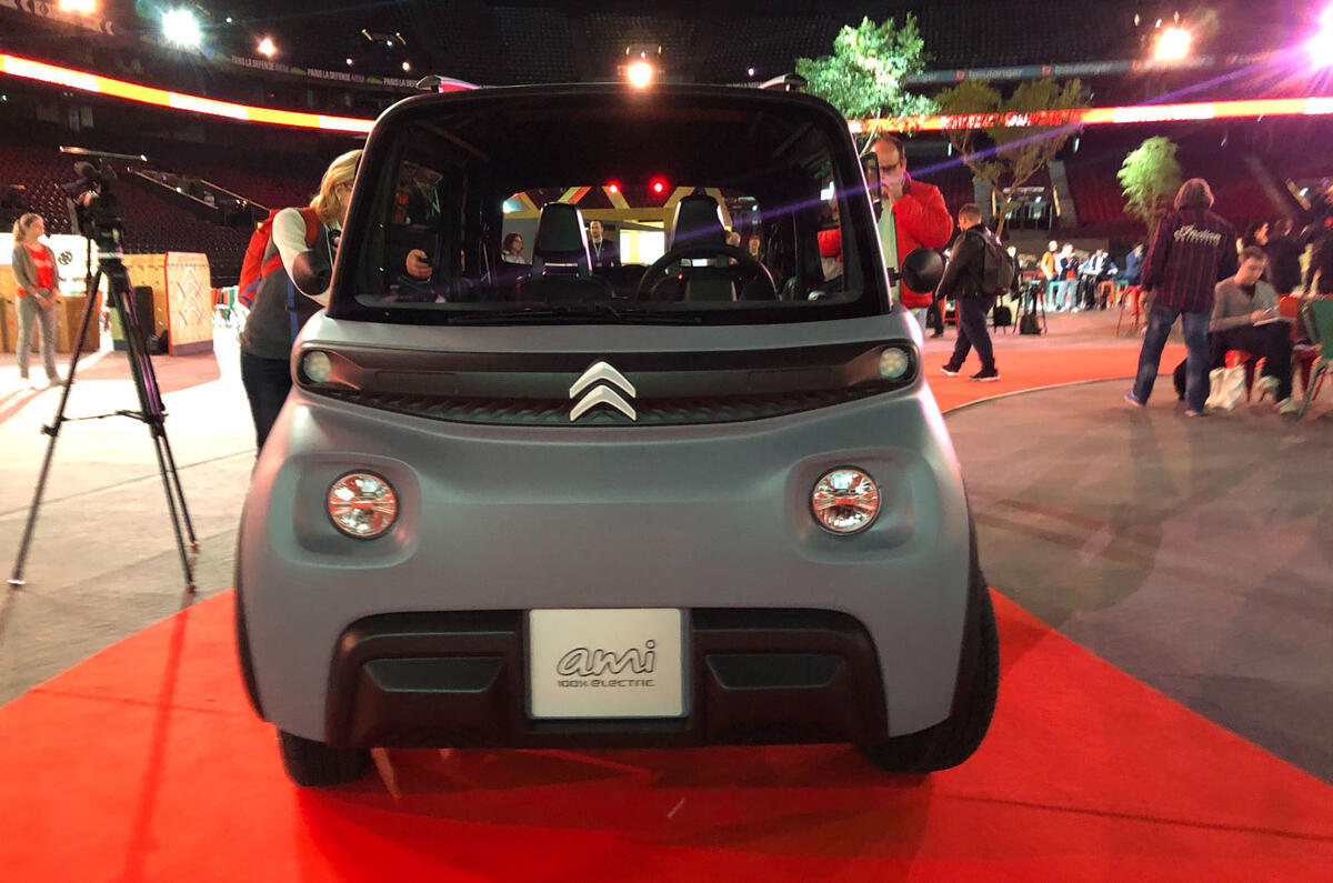 2020 Citroen Ami One reveal - front