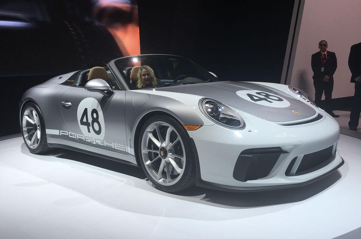 2019 Porsche 911 Speedster Uk Prices And Specs Revealed Autocar
