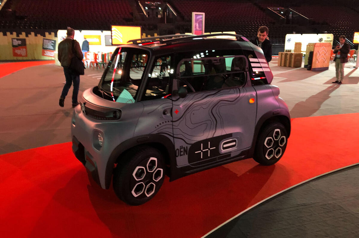 2020 Citroen Ami One reveal - side