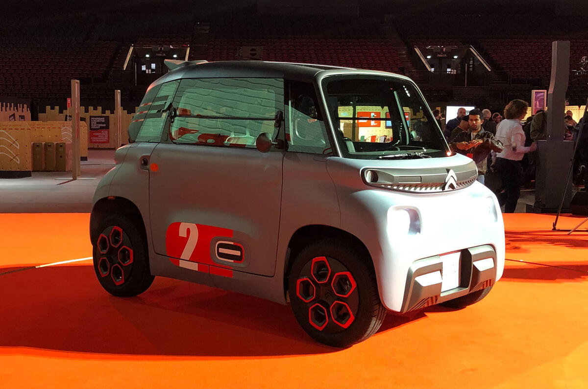 2020 Citroen Ami One reveal - front