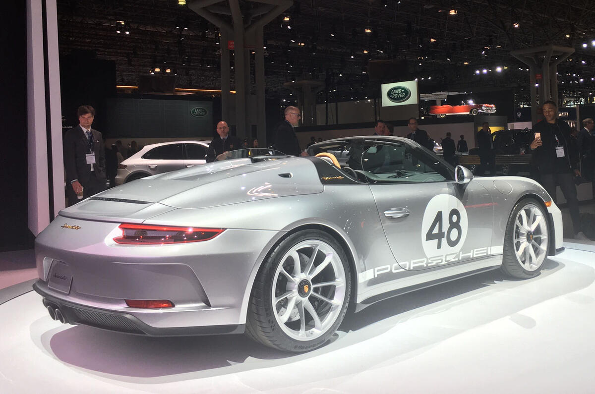 2019 Porsche 911 Speedster Uk Prices And Specs Revealed Autocar