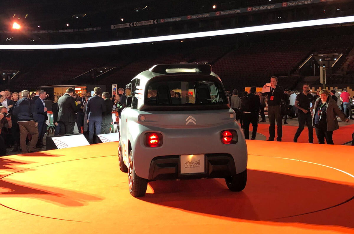 2020 Citroen Ami One reveal - rear
