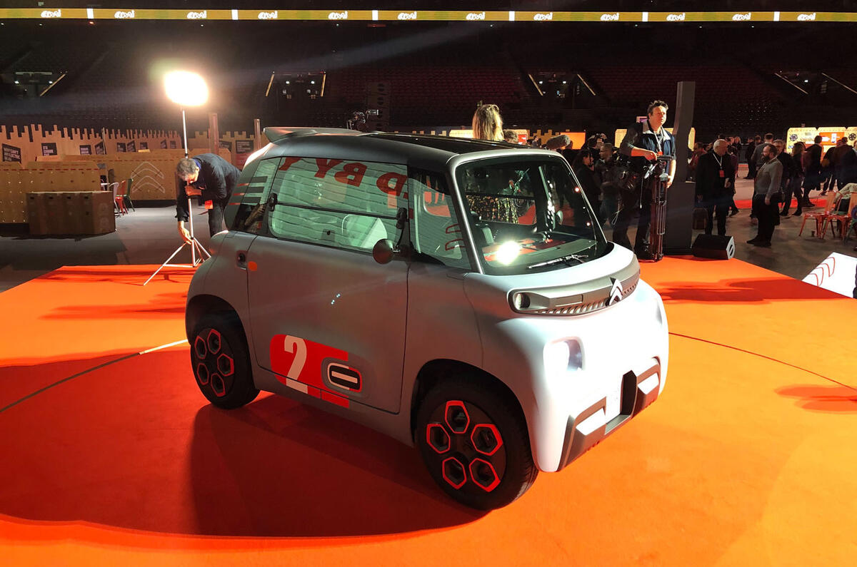 2020 Citroen Ami One reveal - front