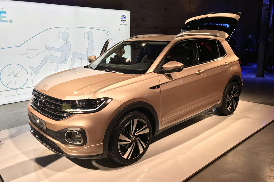 Volkswagen T-Cross 2019 official reveal event - bronze