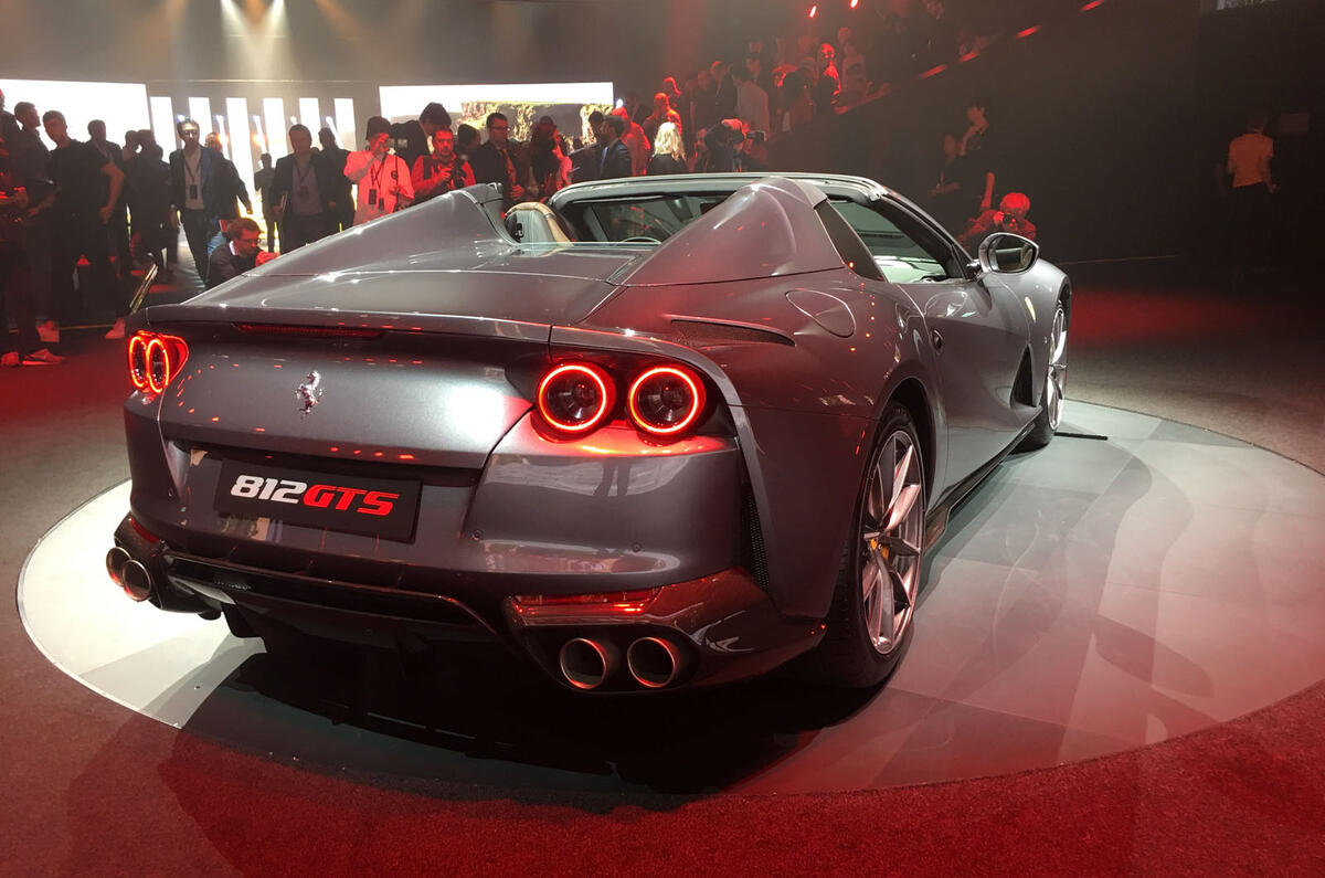 New Ferrari 812 Gts Is Most Powerful Production