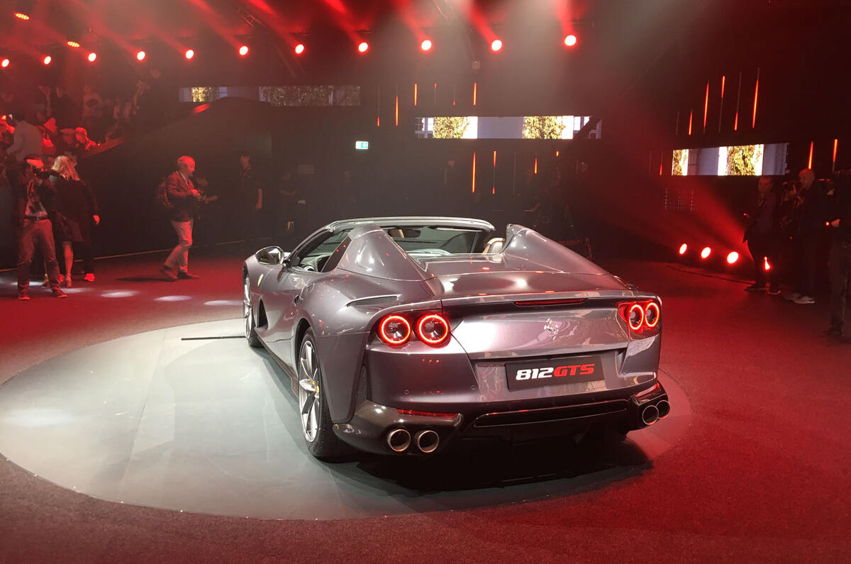 New Ferrari 812 Gts Is Most Powerful Production