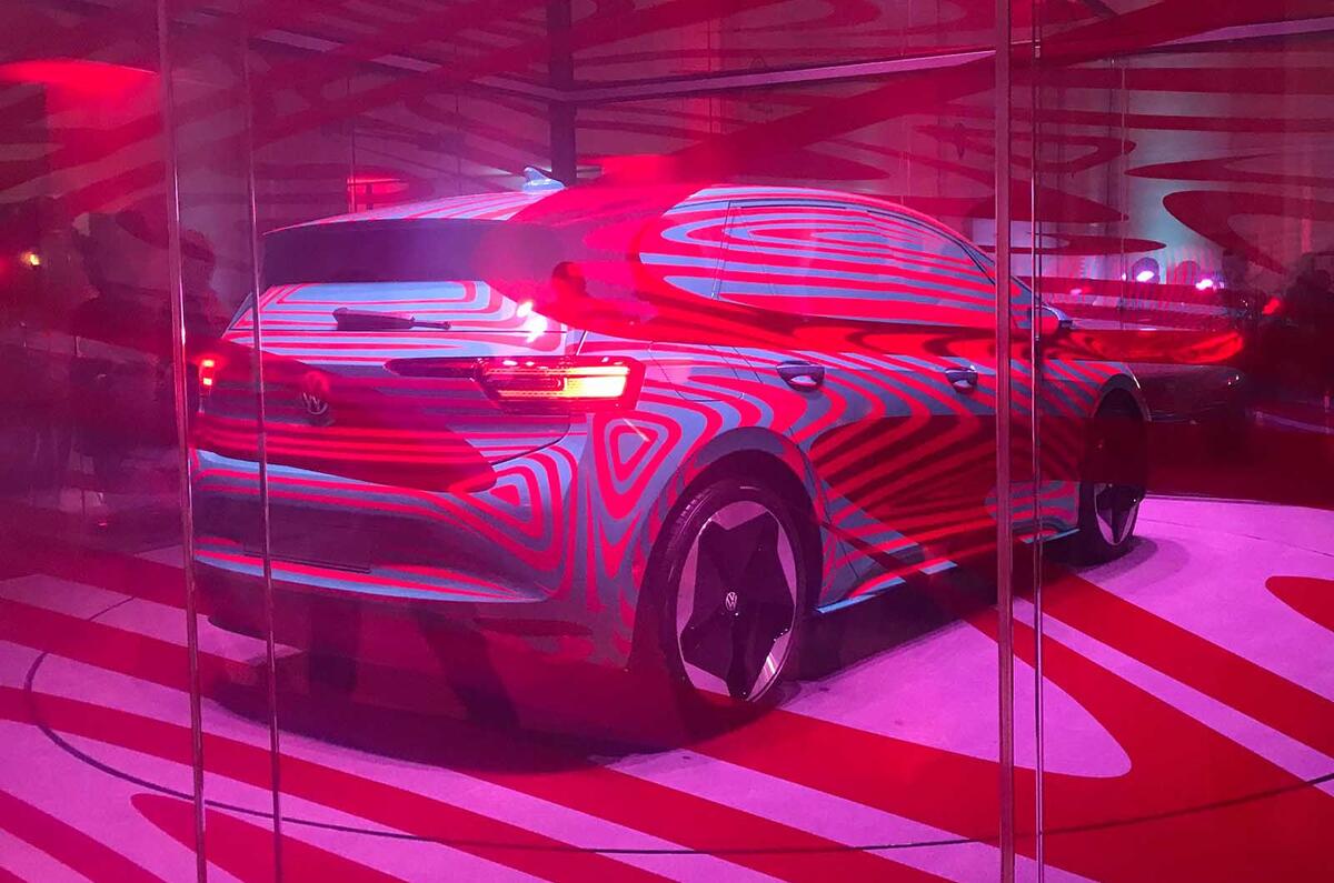 VW ID 3 rear three quarters