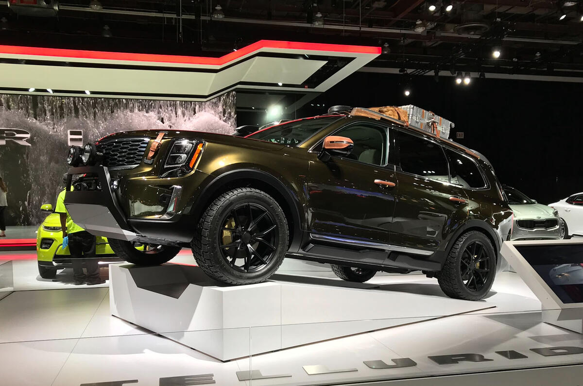 Kia Telluride SUV gets eight seats and allterrain response Autocar