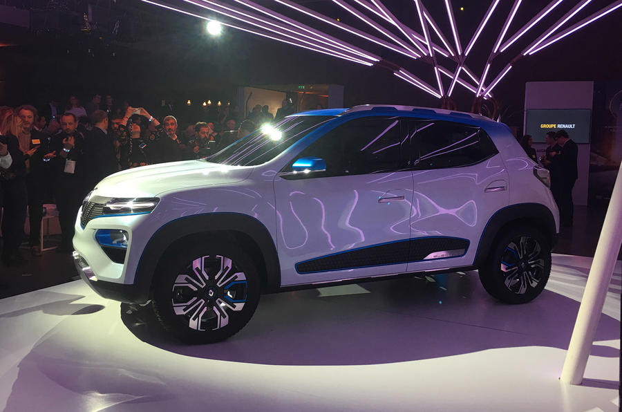 Renault K-Ze concept Paris Motor Show 2018 side