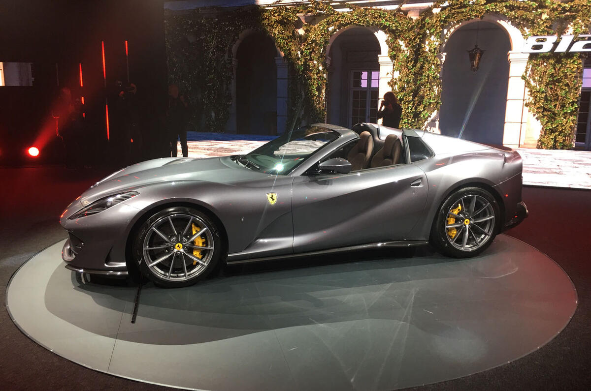 New Ferrari 812 Gts Is Most Powerful Production