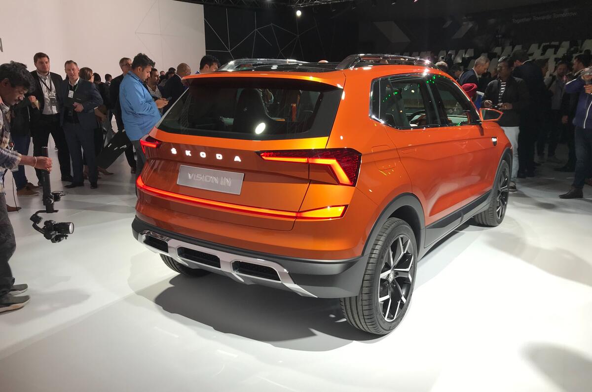 New Skoda Vision In Is Bespoke Suv For Indian Market Autocar