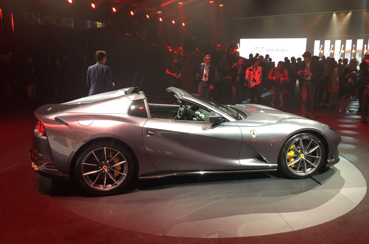 New Ferrari 812 Gts Is Most Powerful Production