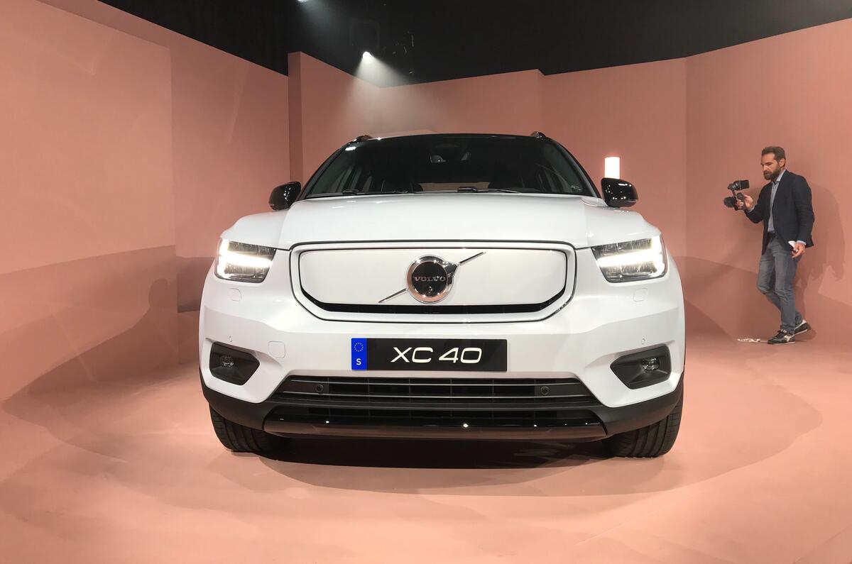 Volvo Reveals Xc40 Recharge As First Full Electric Model
