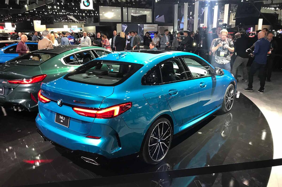 New Bmw 2 Series Gran Coupe Arrives At La Motor Show Autocar