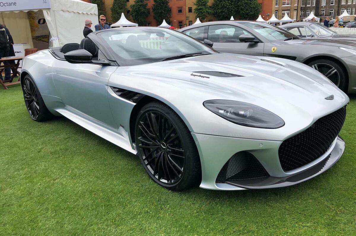Aston Martin Dbs Superleggera Volante Takes To Goodwood Hill Autocar