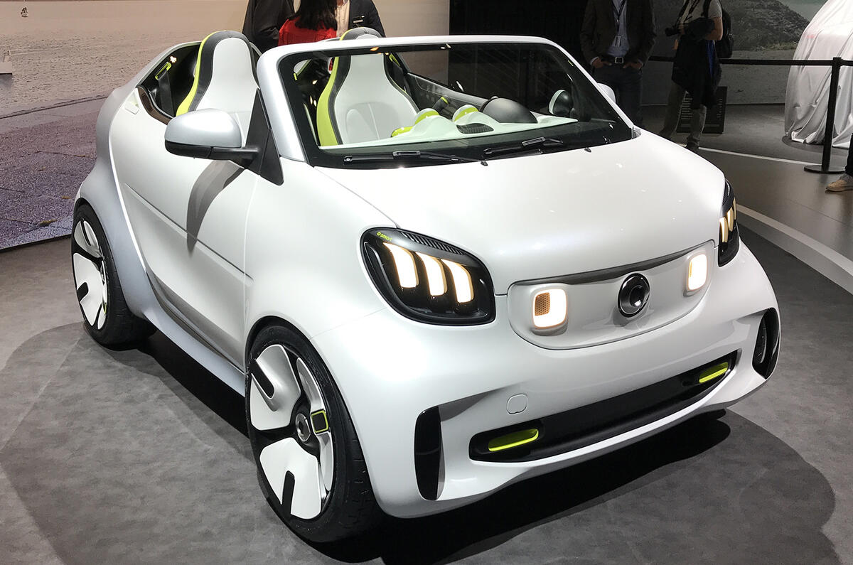 Smart Forease Concept Previewed Ahead Of Geneva Reveal Autocar