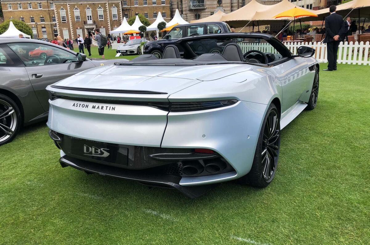 Aston Martin Dbs Superleggera Volante Takes To Goodwood Hill Autocar