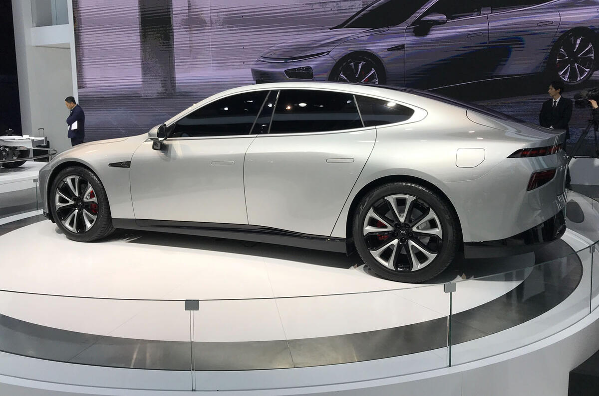 Xpeng P7 - rear 3/4