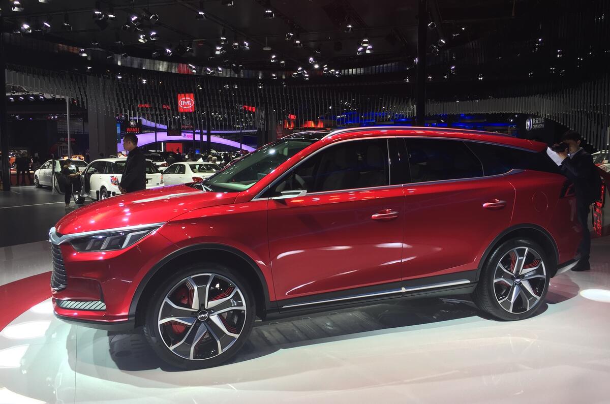 BYD Dynasty electric prototype revealed in Shanghai Autocar