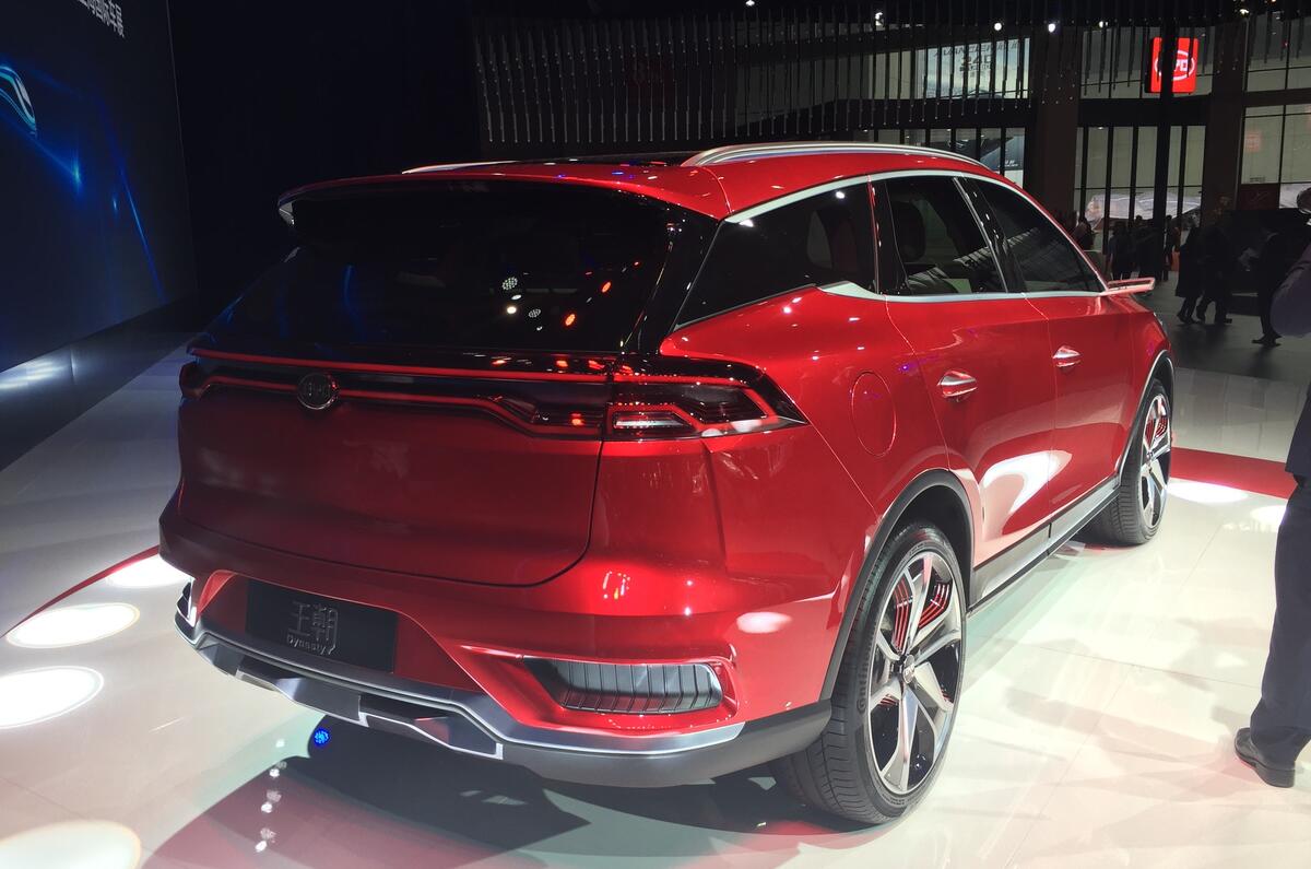 BYD Dynasty electric prototype revealed in Shanghai Autocar