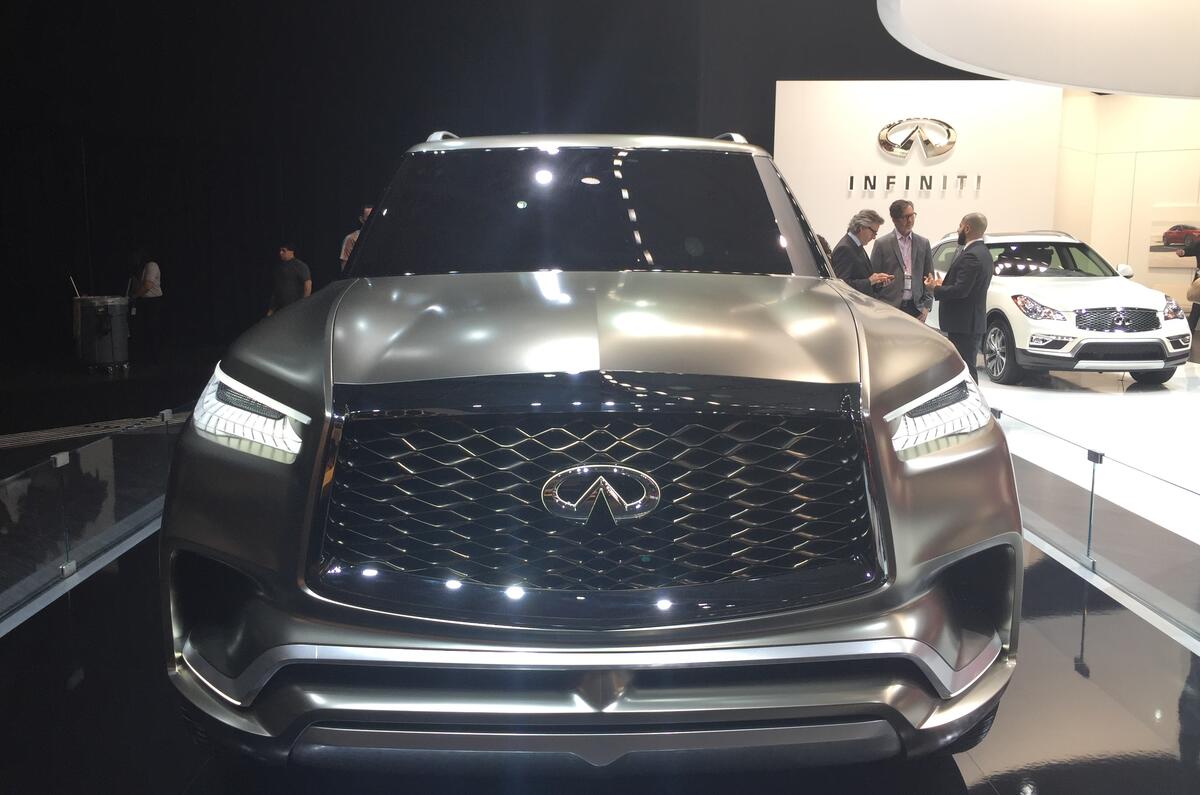 Infiniti Qx80 Monograph Concept Previews Future Range Rover Rival