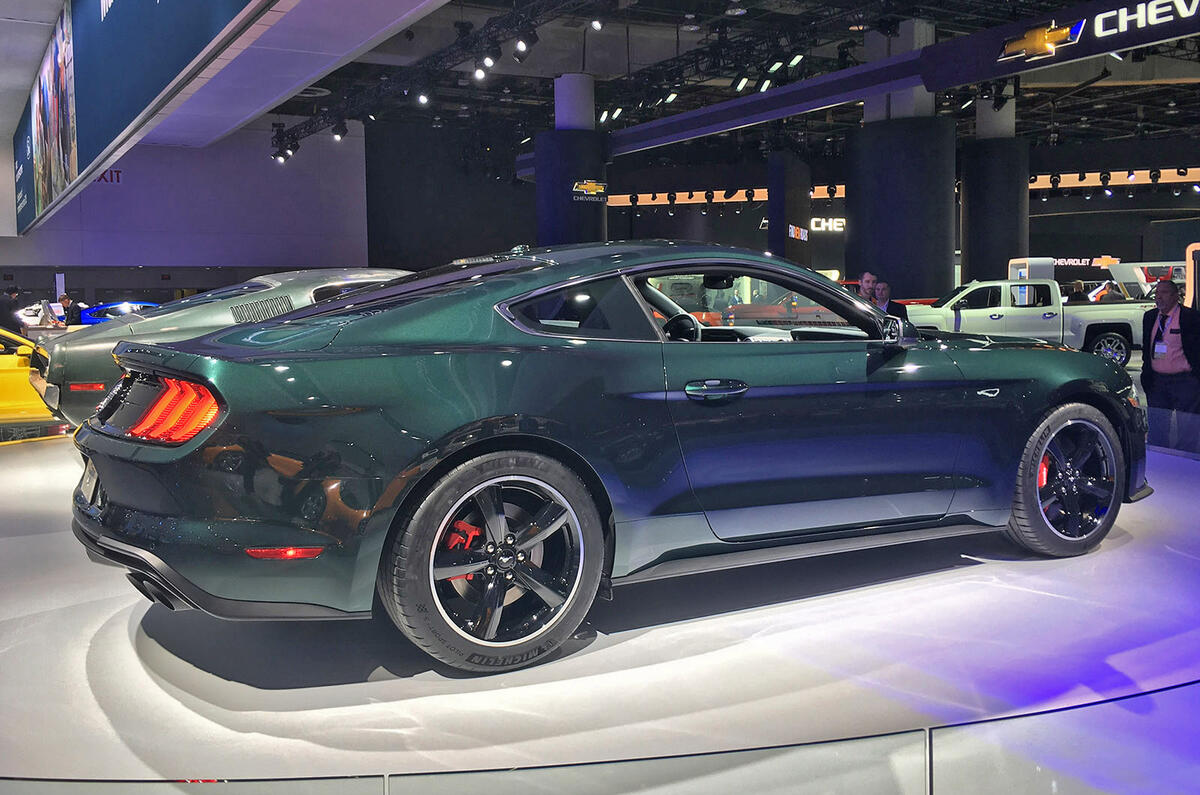 2018 Ford Mustang Bullitt Tackles Goodwood With Original Film Car