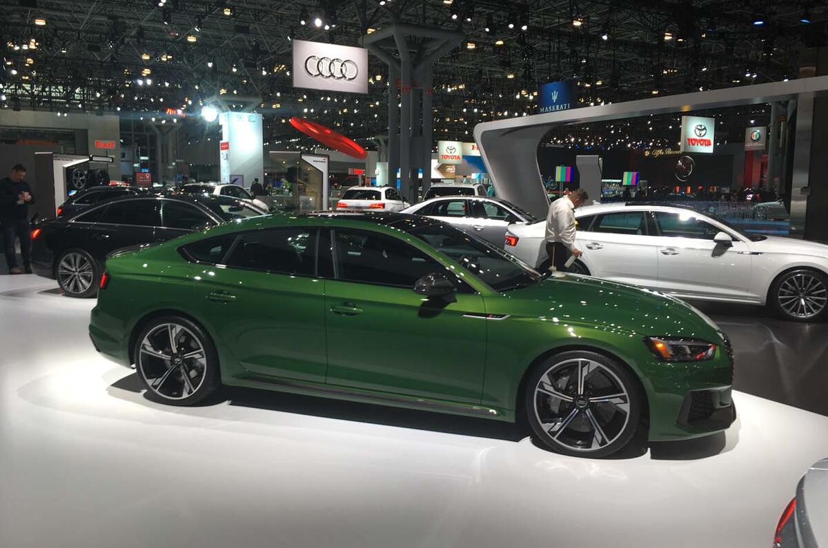 New Audi Rs5 Sportback Features 444bhp Turbocharged V6 Autocar
