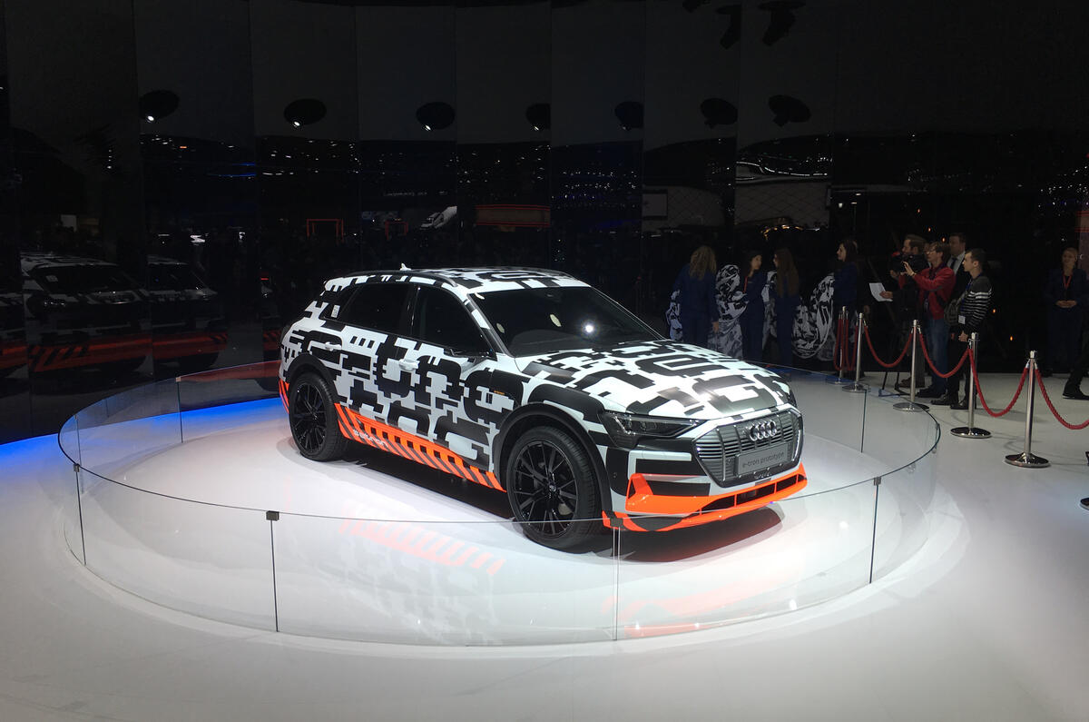 Audi E-tron: Geneva prototypes launched in 'fightback against I-Pace'