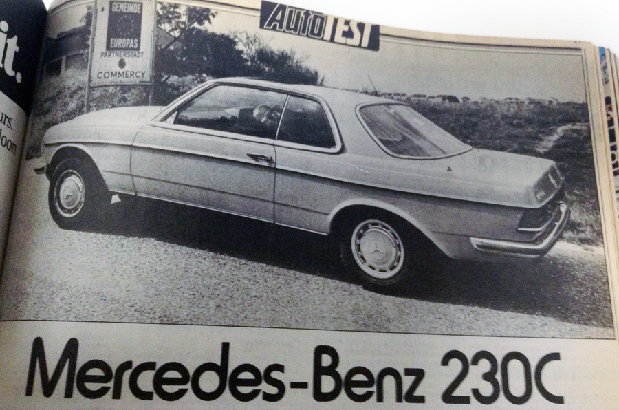 1977 Mercedes-Benz 230C side view