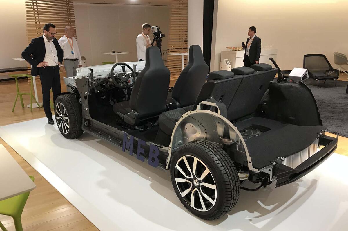 vw s meb electric car platform full