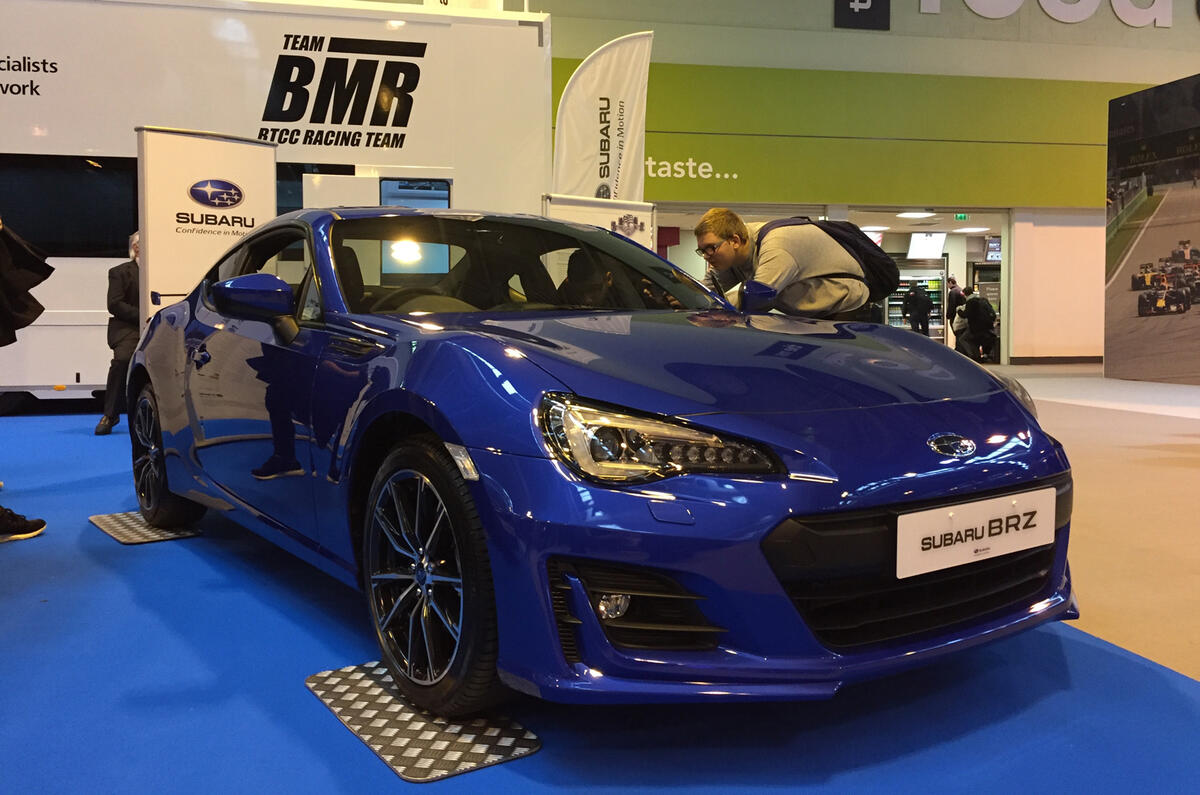 Updated Subaru Brz Makes Uk Debut At Autosport